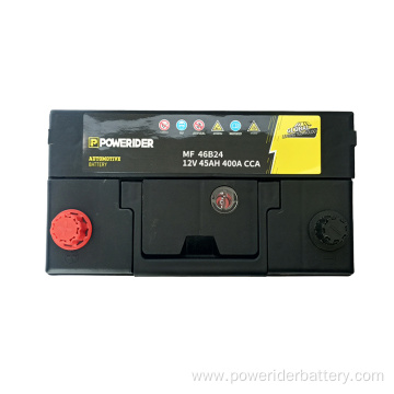 12v 45ah N45 46B24 lead-acid auto starting battery